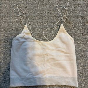 Urban Outfitters Cream White Tank Top Seamless